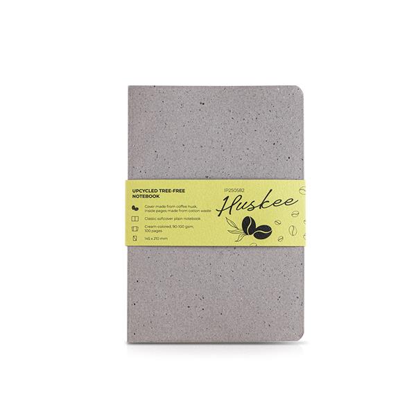 A5 notepad with coffee husk cover